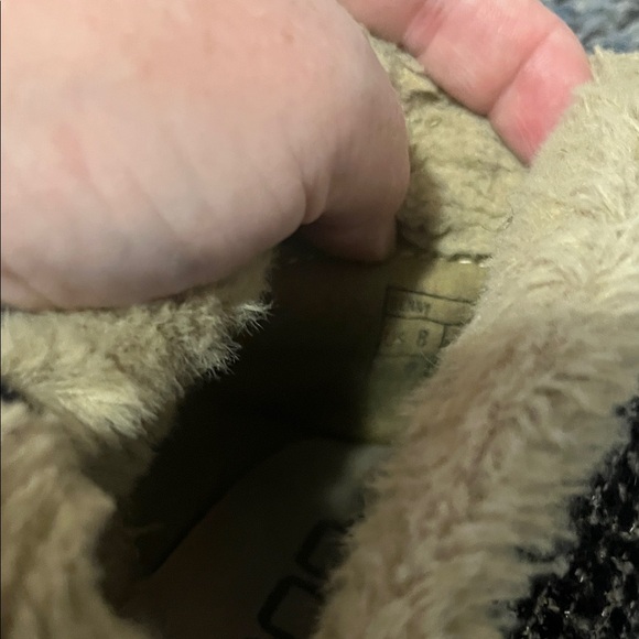 Cozy Black Denny Faux Fur Lined Denny Hey Dude Booties - Picture 5 of 5